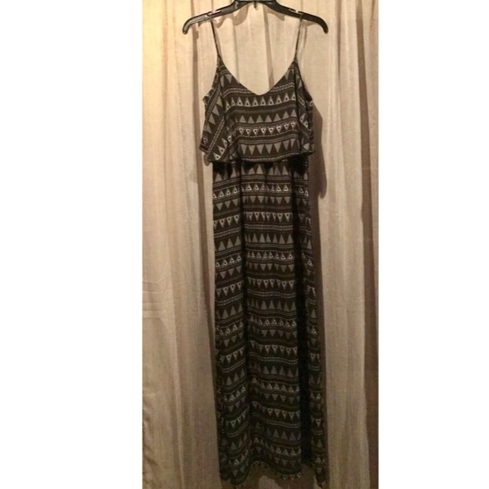Tribal print summer dress